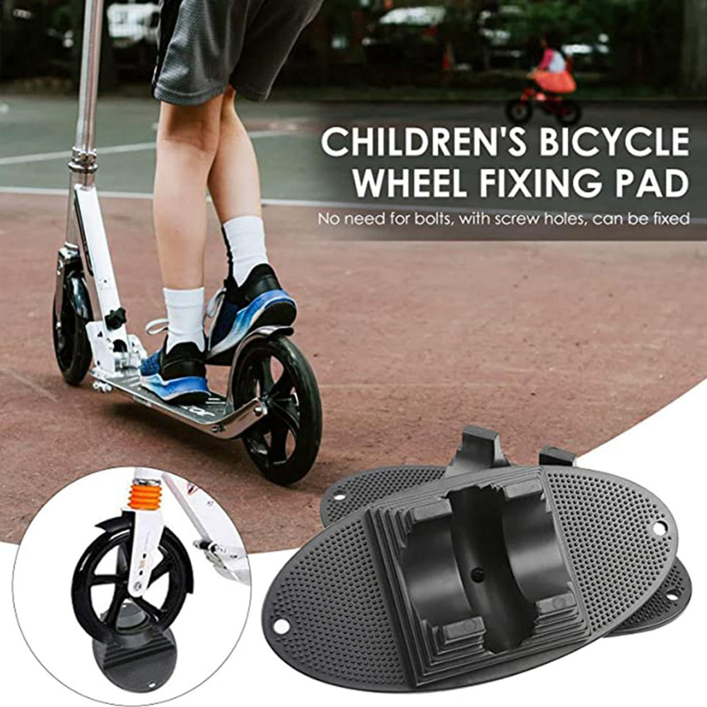 OZXNO 2 Pcs Scooter Stand Black Scooter Rack Parking Kick Scooter Holder Stand Suitable for 95 mm to 120 mm Wheels