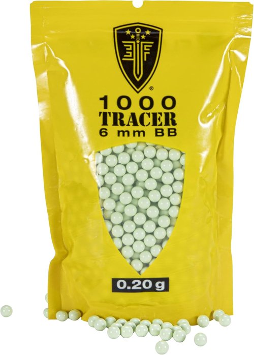 Elite Force Tracer BBS - Glow-in-the-Dark 6mm Airsoft Ammo | Premium 1000 Count Pack