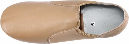 Dynadans Women's Jazz Shoes - Comfortable Leather Slip-On Design for Easy Wear