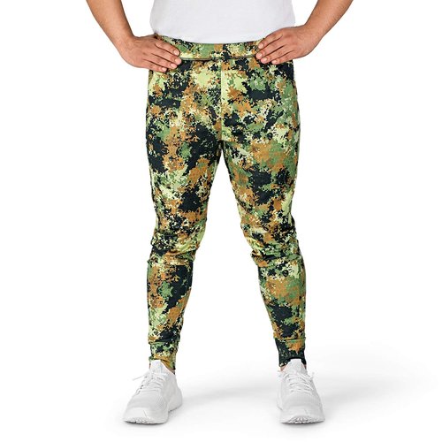Contour Athletics Men's Joggers Minimalist Hydrafit Track Pants Men's Sweatpants Active Sports Running Workout Pant Zipper Pockets (CA0004-LSC) (Large)