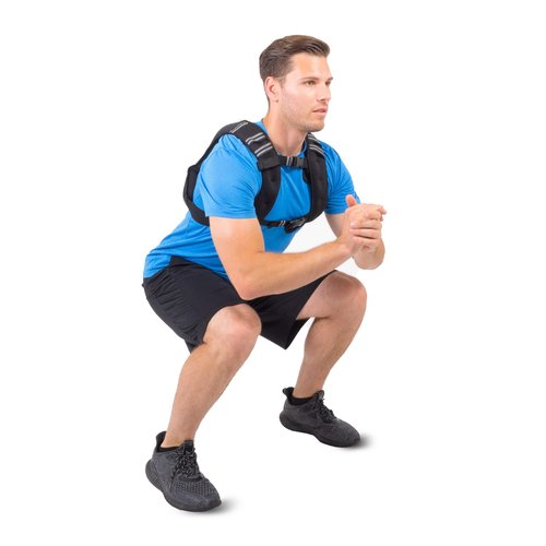 ProsourceFit Exercise Weighted Training Vest - 10lb, Black