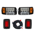 Orle Oko Golf Cart LED Headlight Taillight for Club Car Headlights for DS 1993-up Models 12 Volt Club Car DS LED Light Kit OEM 101988001 101988002