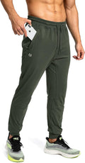 G Gradual Men's Athletic Sweatpants - Zipper Pockets for Running & Workouts | Comfortable Joggers