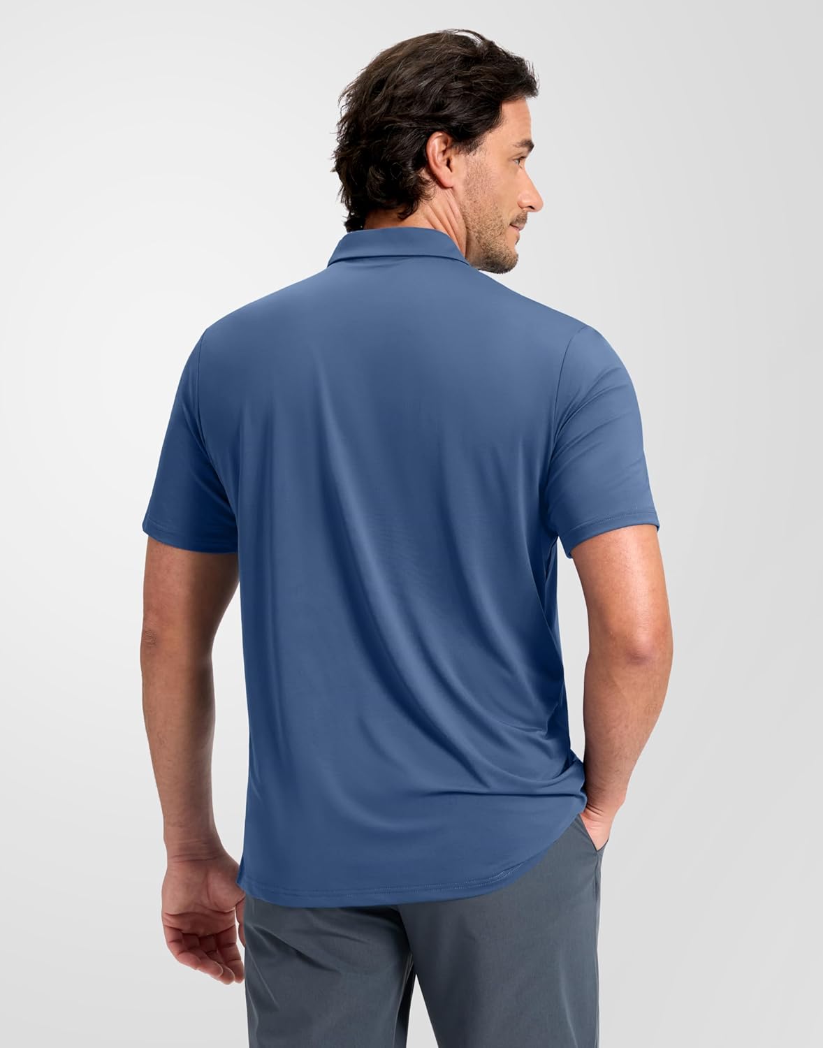 Obla Men's Golf Shirt - Short Sleeve Moisture-Wicking Performance Polo | Casual Athletic Fit