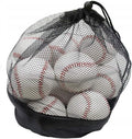 Tebery Baseballs - 12 Pack Standard Size Leather-Covered Training Balls for Adults