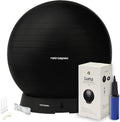 Retrospec Luna Exercise Ball - Anti-Burst Fitness Equipment for Yoga & Core Training | Home Gym & Office Use