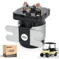 10L0L Heavy Duty 48V 4-Terminal Solenoid for Club Car, EZGO, Yamaha Golf Carts - Compatible with Club Car 101883601, EZGO 73231G01, Yamaha JR1-H1950-00 - 586 Series
