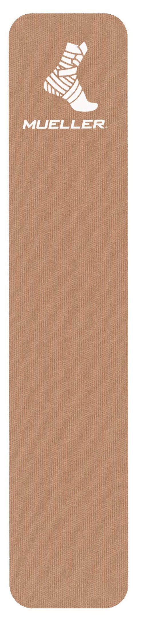MUELLER Sports Medicine Typhoon Elite Kinesiology Therapeutic Tape, Quality Athletic Tape, Latex Free, 20 Pre-Cut I-Strips, 2" x 9.75" Each Strip, Beige