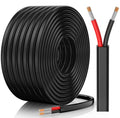 CONEPY 10 AWG 2 Conductor Electrical Wire - Flexible Oxygen-Free Tinned Copper | 30FT Length for Automotive & Marine Use