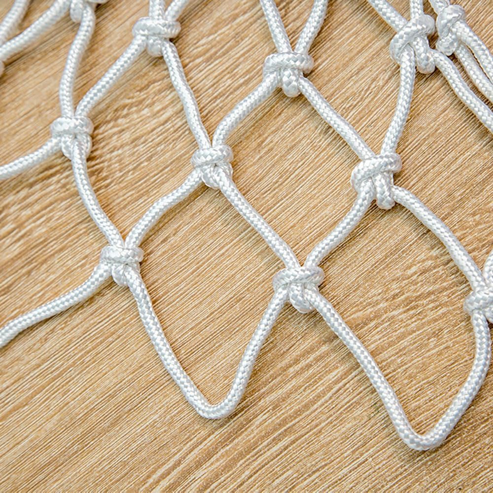 Skiennix Heavy-Duty Basketball Net - 8 Loops, All-Weather Design for Indoor/Outdoor Rims