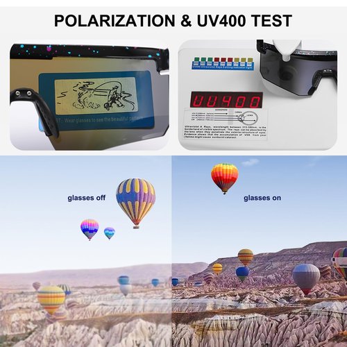 QUSBOI Two Sizes Polarized Baseball Sunglasses For Adults and Youth Boys Girls Kids UV400 Men Women Sports Cycling Glasses - QAA1