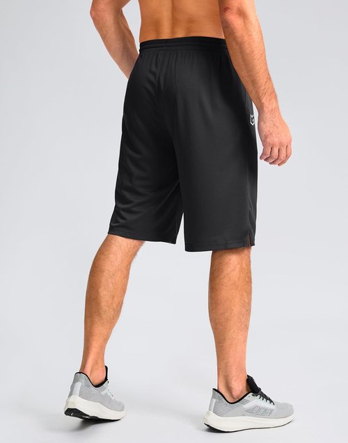 G Gradual Men's Athletic Shorts - Lightweight Quick-Dry Basketball Shorts with Pockets | 11" Length