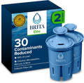 Brita Elite Water Filter Replacements - NSF Certified to Remove 99% of Lead | 2 Count, Blue