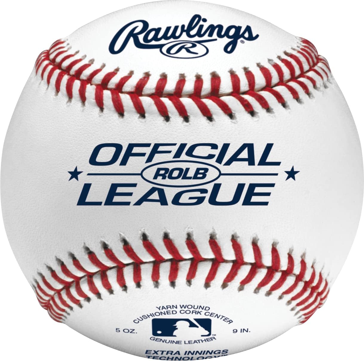 Rawlings Official League Baseballs - Tournament Grade Leather Cover | 12 Count for Ages 14U