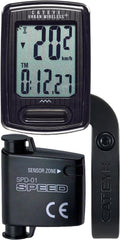 CATEYE Urban Wireless Bike Computer – Analog Speedometer & Odometer with Calorie Tracking, FlexTight™ Mount, Auto Start/Stop, Programmable Odometer & Easy Setup for All Bikes