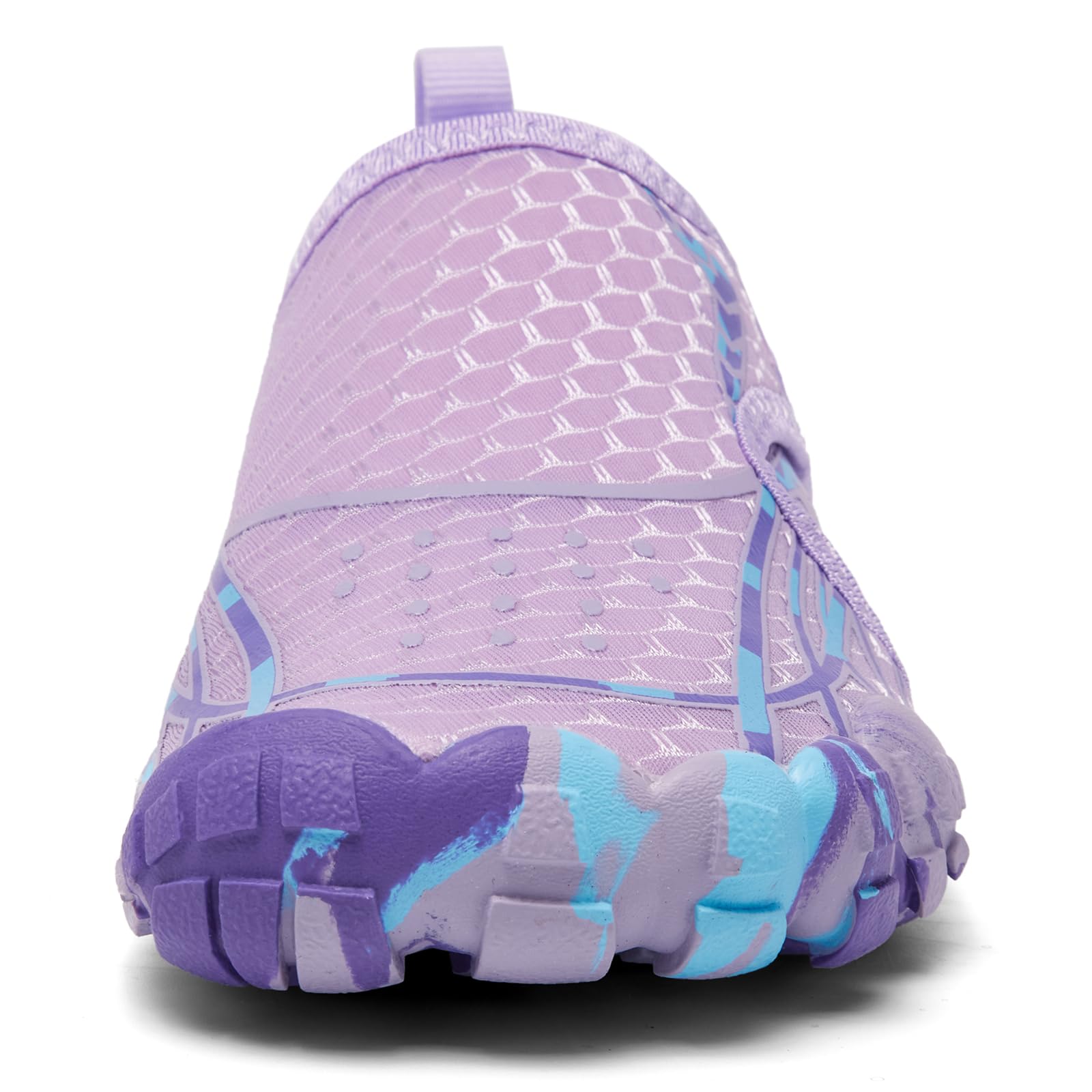 JEPERLUU Kids Water Shoes - Toddler to Big Kid Lightpurple