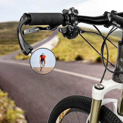 Bike Mirror Rotatable and Adjustable Wide Angle View