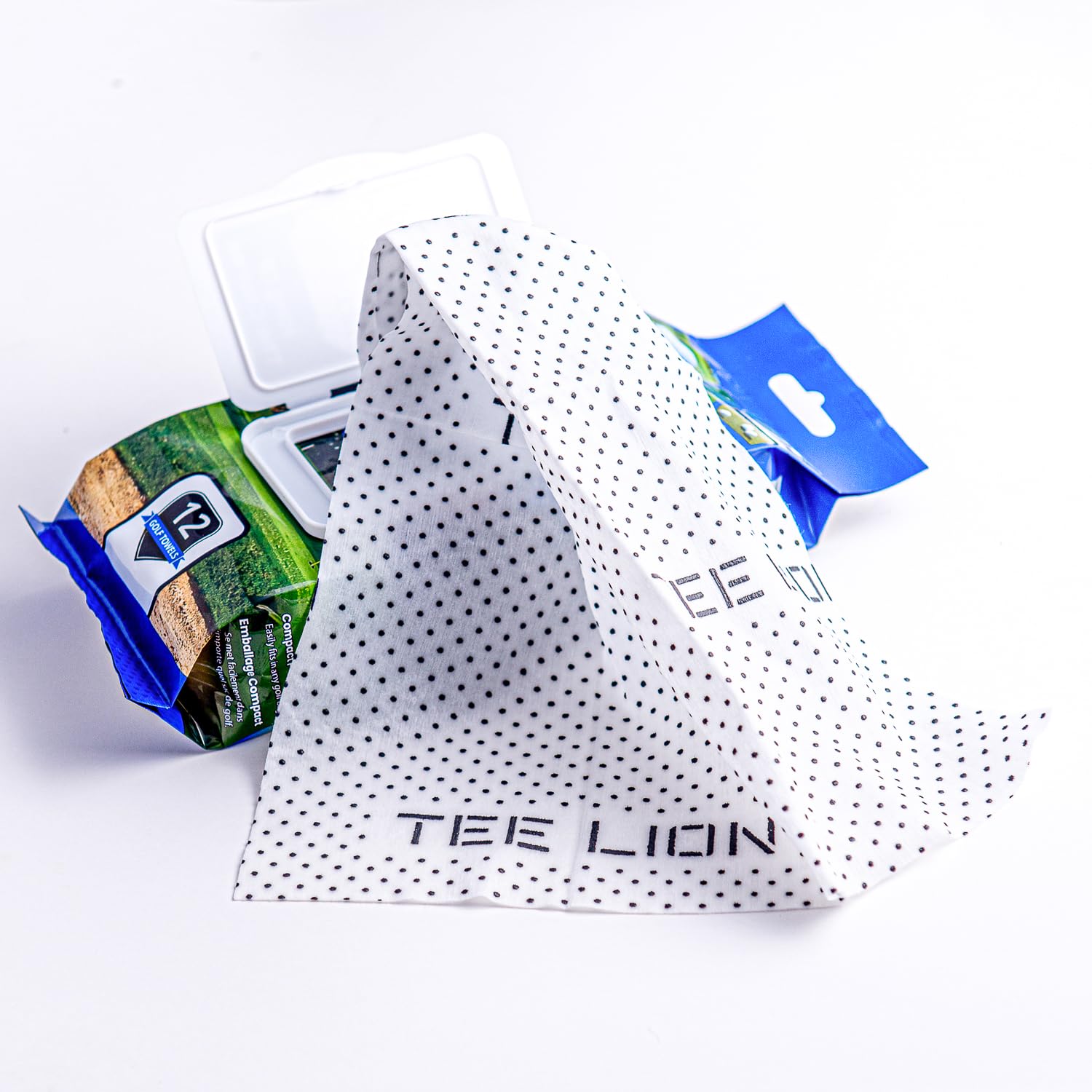 TeeLion Golf Towels are The Easiest and Most Convenient Way to Keep Your Clubs and Golf Balls Clean, from The First tee to The Final Hole. Designed as a moistened Disposable Towel