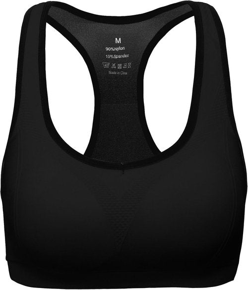 MIRITY Racerback Sports Bra - High Impact Women's Workout Activewear | Comfortable Fit