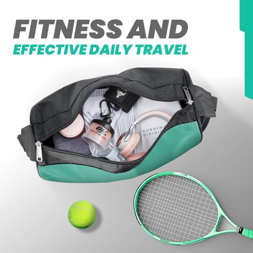 C&F BOGMOST Travel Duffel Bag - Foldable Waterproof Gym Bag for Men & Women | Lightweight Oxford Cloth - Green