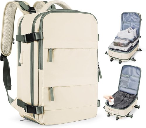 Coofay Vacuum Backpack - Travel-Friendly Design with Pump | Compression System for Easy Packing