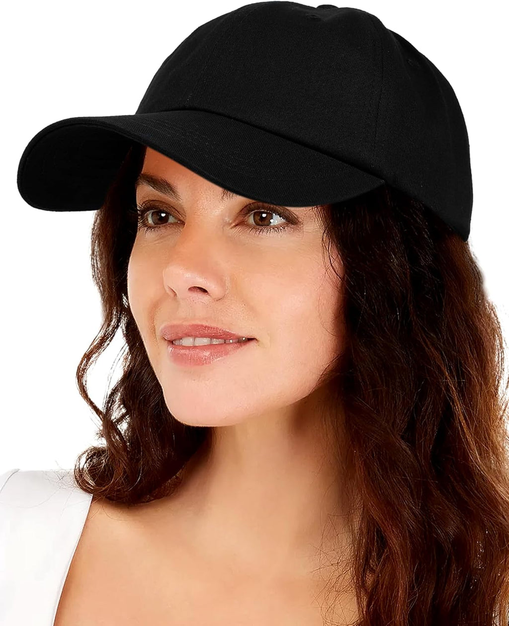 Skiennix Women's Satin Lined Baseball Cap - Adjustable Vintage Dad Hat with Silk Lining