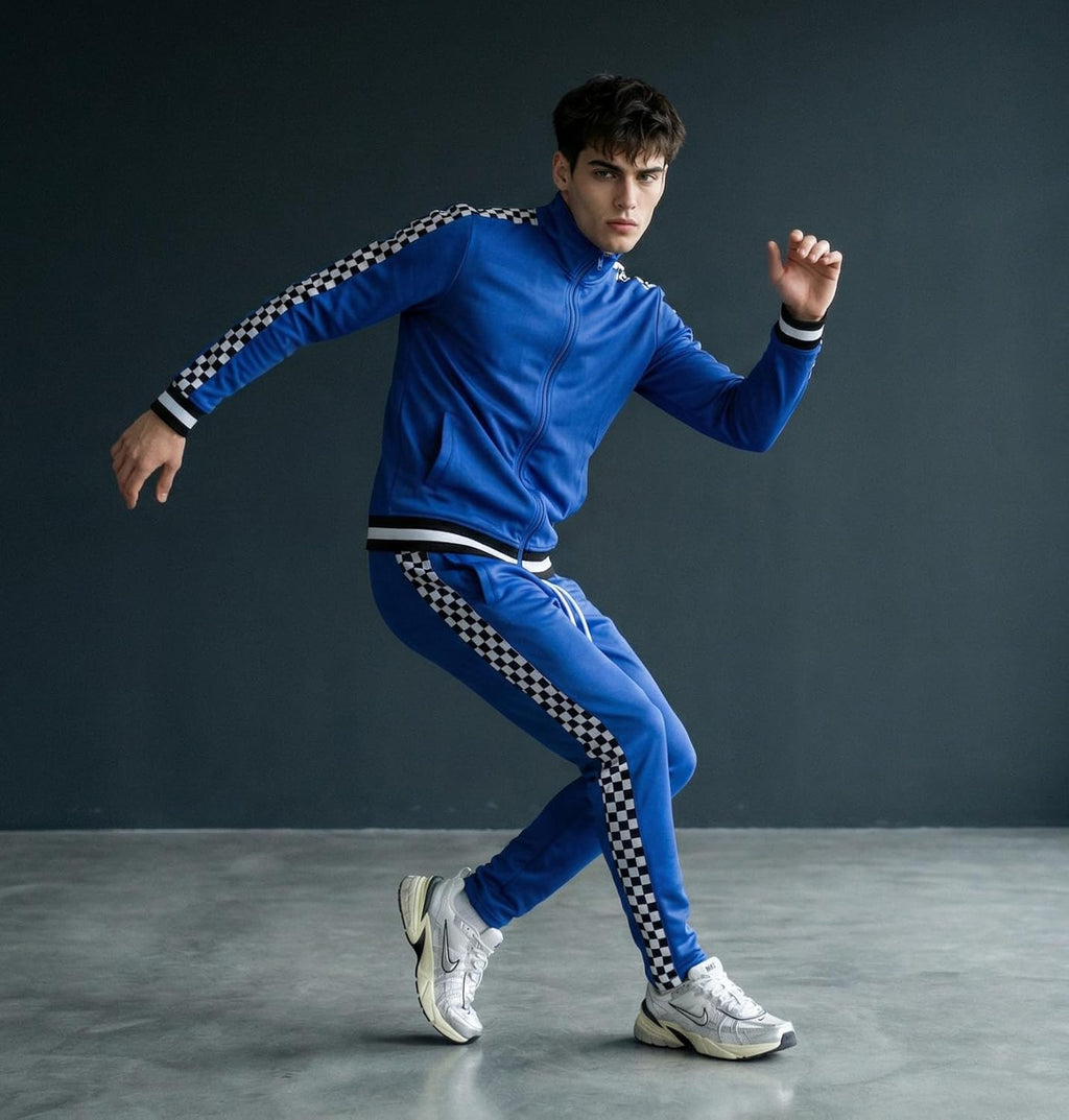 SCREENSHOT-TRACK Jacket - Premium Urban Hip Hop Slim Fit Sportswear | Stylish Side Taping