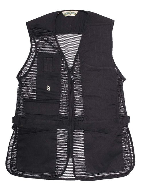 Bob-Allen Shooting Vest, Right Handed, Black, X-Large (40083)