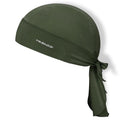 HASAGEI Army Green Cooling Do Rag Skull Cap Bandana for Men - Breathable Sweat-Wicking UV Shield