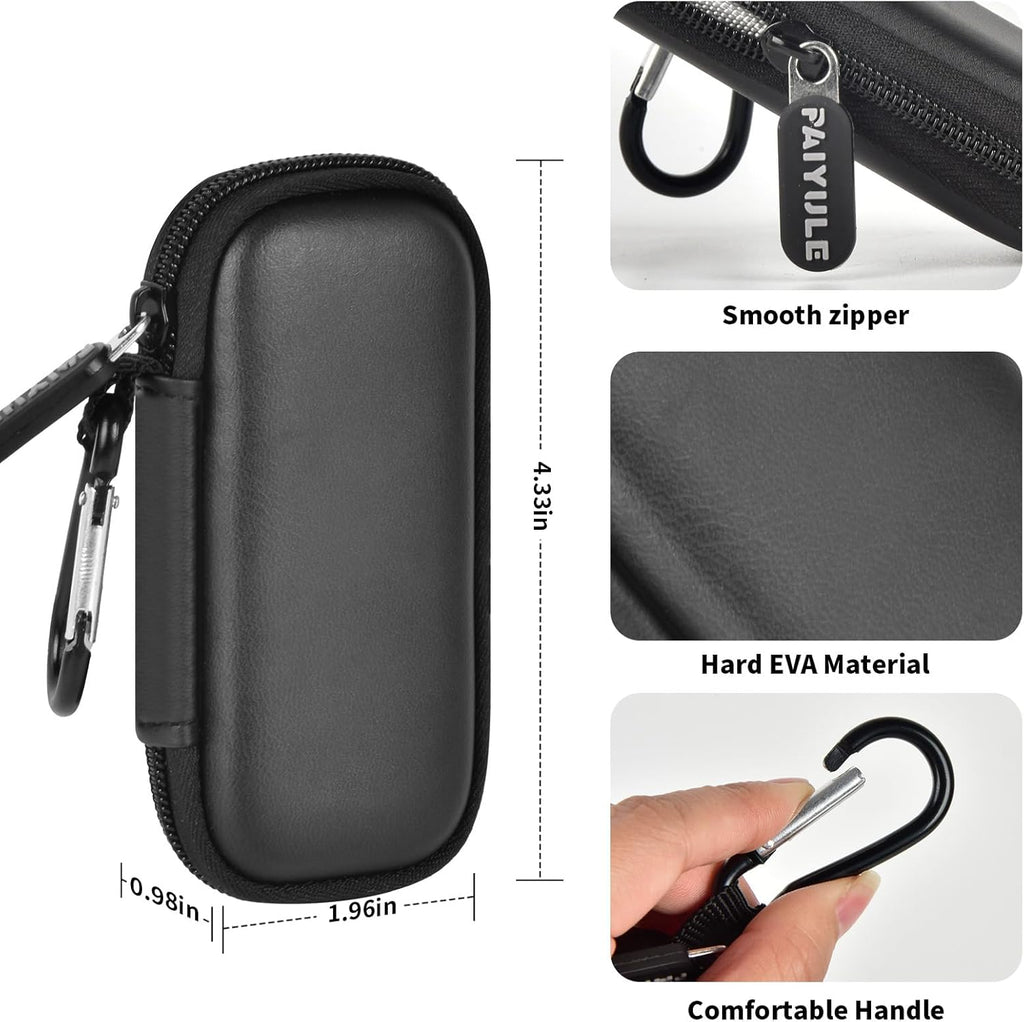 PAIYULE KardiaMobile 6L Case - Compact Holder for EKG Monitor & Heart Rate Detector (Box Only)