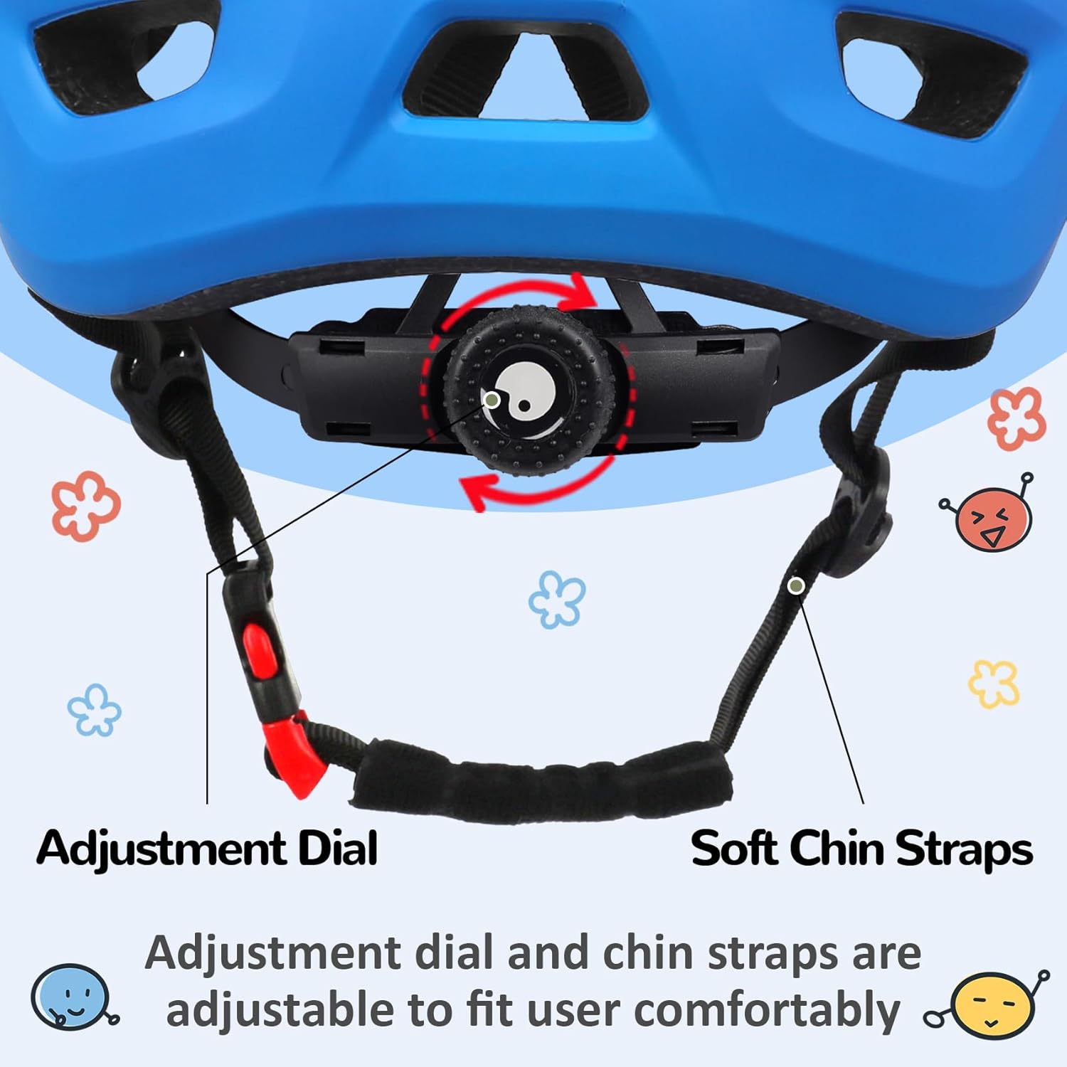 Skiennix Toddler Bike Helmet - Adjustable Multi-Sport Design for Infants to Schoolchildren | 2 Sizes Available