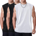 Skiennix Men's Workout Tank Top - Sleeveless Muscle Shirt for Gym & Beach | Acid Wash Loose Fit Tee