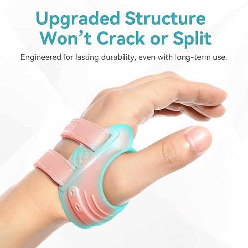Fortemotus CMC Thumb Brace - Upgraded Splint for CMC Joint Pain Relief | Pink, Right Hand, Medium