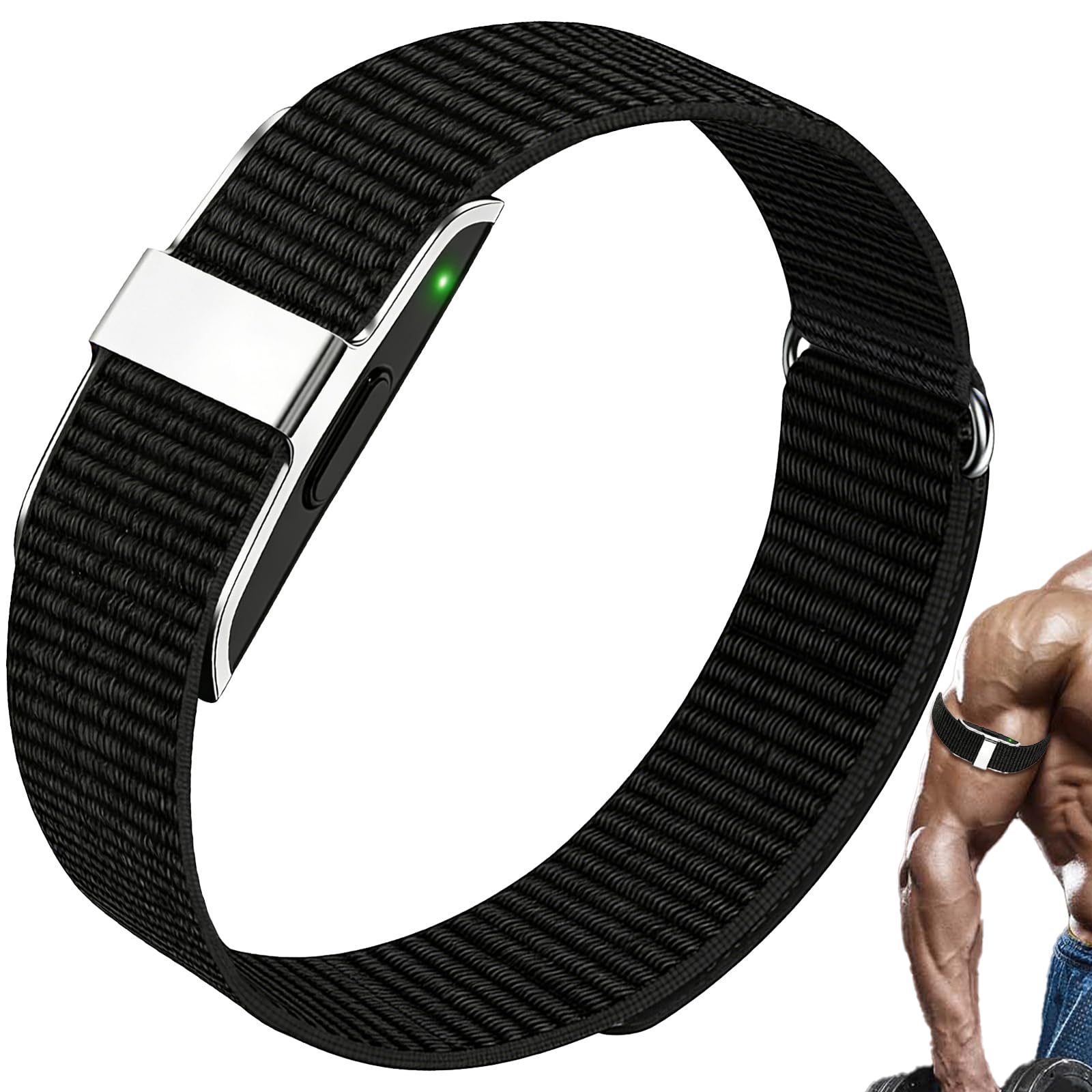 Zeeflufun Biceps Nylon Loop Bands Compatible with Hume Band - Armband/Ankle Soft Comfortable Breathable Replacement Strap for Hume Bands,for Women Men