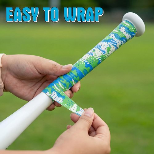 Bat Grip Tape by [Brand Name] - 43 Inch Cushioned Non-Slip Texture | All-Weather Baseball & Softball Wrap