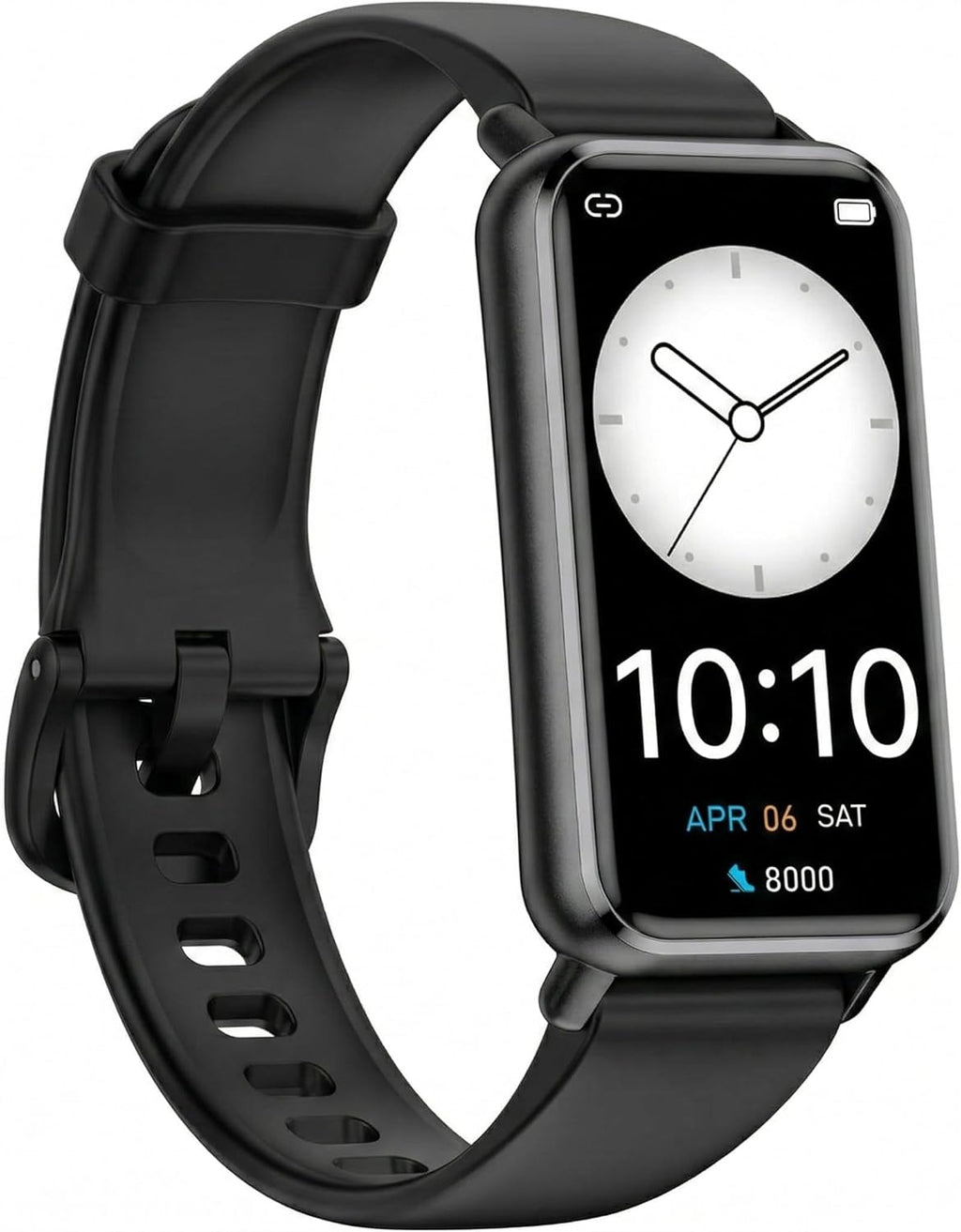 Skiennix Pedometer Watch - Slim Fitness Tracker with 14-Day Battery Life | 50m Waterproof, Heart Rate & Blood Oxygen Monitor