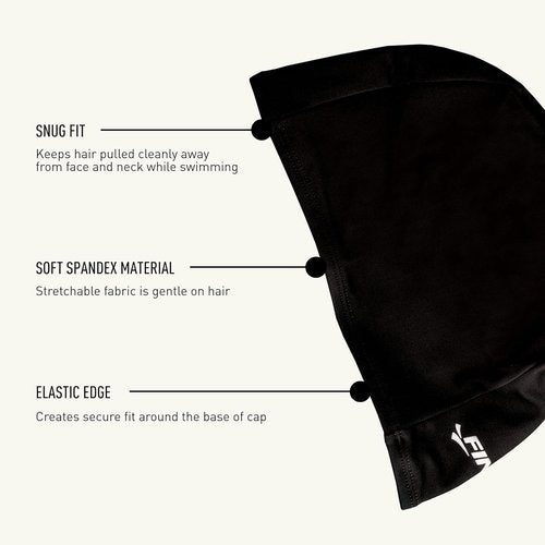 FINIS Spandex Cap - Unisex Swimming Cap for Enhanced Comfort and Performance