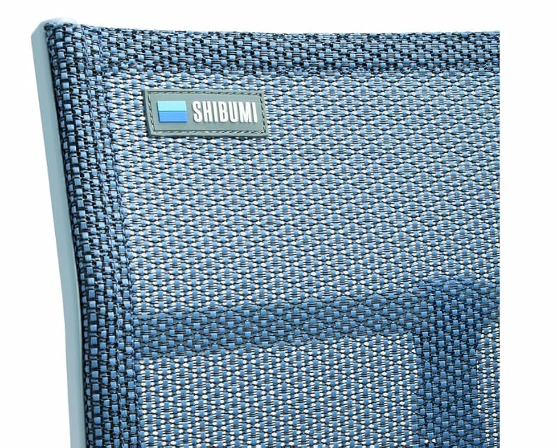 Tall Beach Chair 17 Inch Seat Sky - Supports 400 lbs, Reclining, Anti-Rust Frame