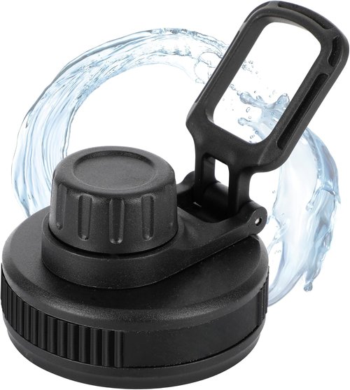 Hydro Flask Spout Lid Replacement - Chug Lid with Handle for Wide Mouth Water Bottles | Fits 12-64 OZ
