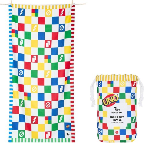 Dock & Bay Beach Towel - Quick Dry & Sand Free - Compact & Lightweight - Extra Large (200x90cm)