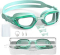 Whale Kids Swim Goggles - Anti-Fog & UV Protection | Adjustable Youth Goggles for Ages 6-14