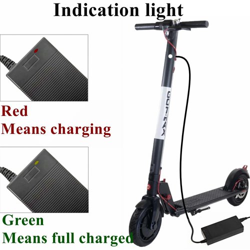 42V 2A UL VOLPAM Electric Scooter Charge,6Plugs for Gotrax Electric Scooter Charger,Hover-1,Hiboy,Jetson,Maxshot Scooter