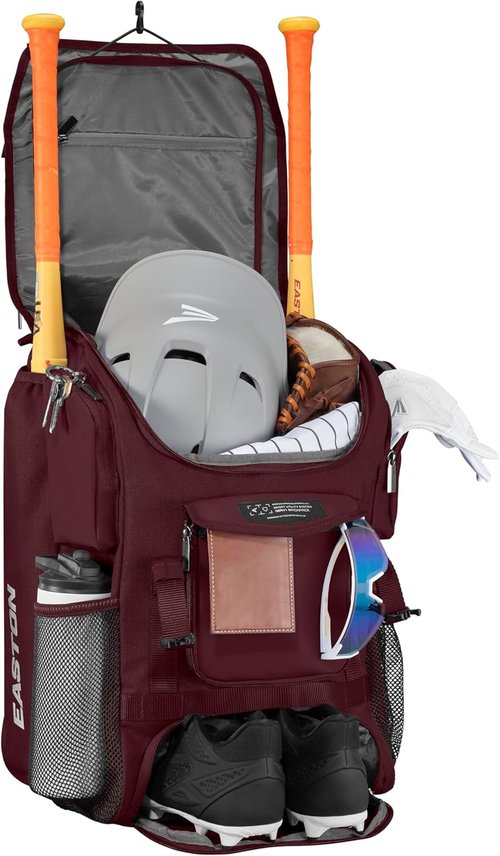 Easton MAV1 Backpack Equipment Bag - Versatile Baseball & Softball Carrier | Multiple Colors Available