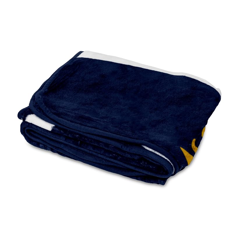 Notre Dame Fighting Irish Logo Brands Raschel Throw Blanket 50 x 60 Officially Licensed