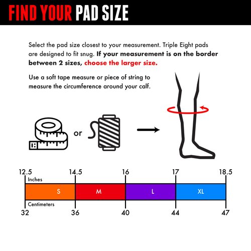 Triple Eight Covert Knee Pads – Ideal for Roller Skating, Biking, BMX, and Skateboarding