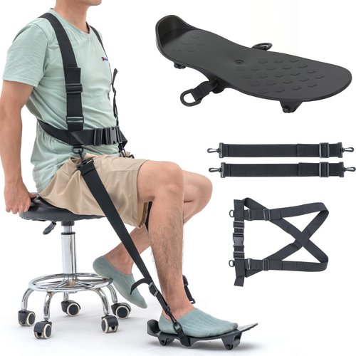 KEDAO Knee Replacement Recovery Aids Kit for Knee Glide Large Size，Wearable, Hands-Free Quiet and Stable，After Surgery Therapy for ACL PCL MCL LCL