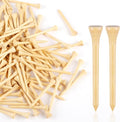 Guirnd 150PCS Biodegradable Bamboo Golf Tees - 2 3/4 Inch, Stable & Reliable, Natural Color