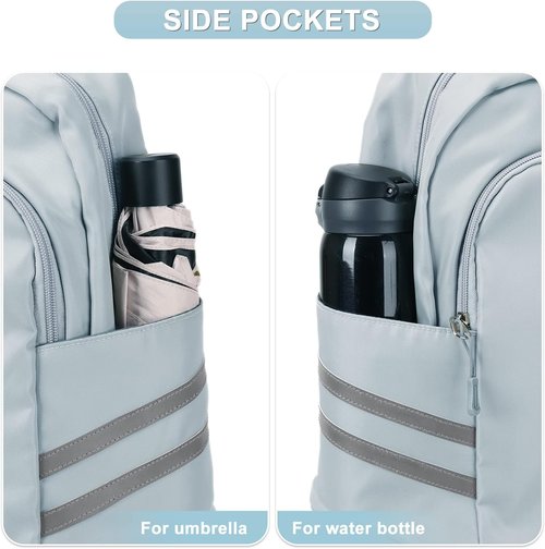 Coofay Gym Backpack for Women - Waterproof Sports Bag with Shoe Compartment | Lightweight Travel Design