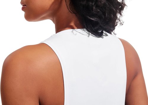 JOYSPELS Workout Tank Tops - Quick Dry Ice Silk Athletic Shirts for Women | Loose Fit Sleeveless Gym Wear