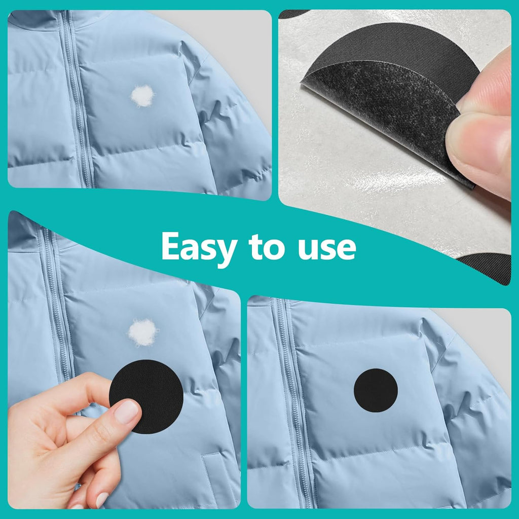 Skiennix Down Jacket Repair Patches - Waterproof Self-Adhesive Nylon Fabric | Pre-Cut, Tear-Resistant
